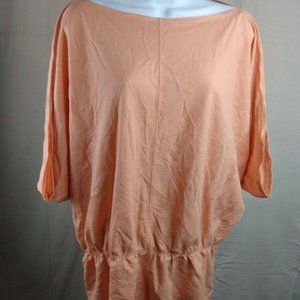 Prologue - Solid 3/4 Sleeve Blouse - Women - Tan - XXL - Loc 2931
